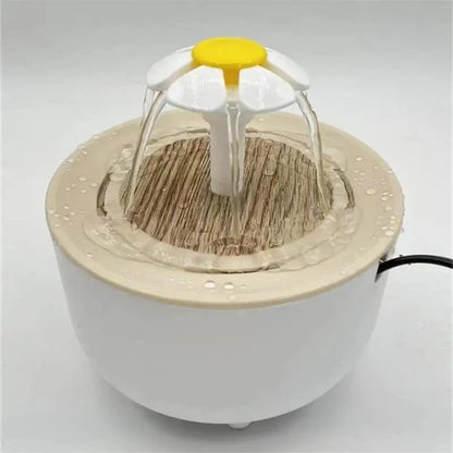 Automatic Pet Water Fountain with USB Electric Filter - 1200ml Silent Cat Drinking Bowl and Recirculating Water Dispenser